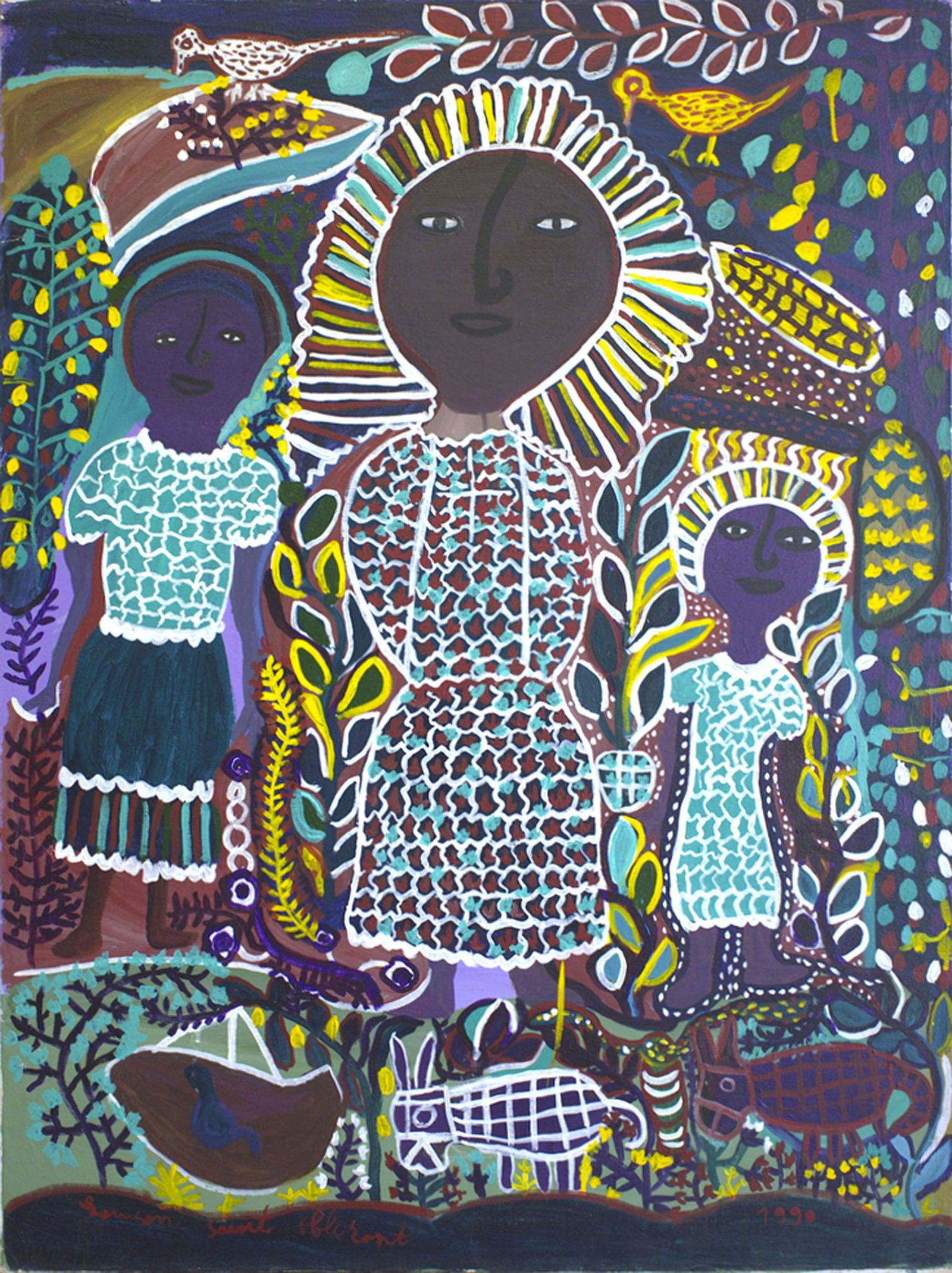 St. Fleurant, Louisianne: Untitled, 1990 (1 of 1)