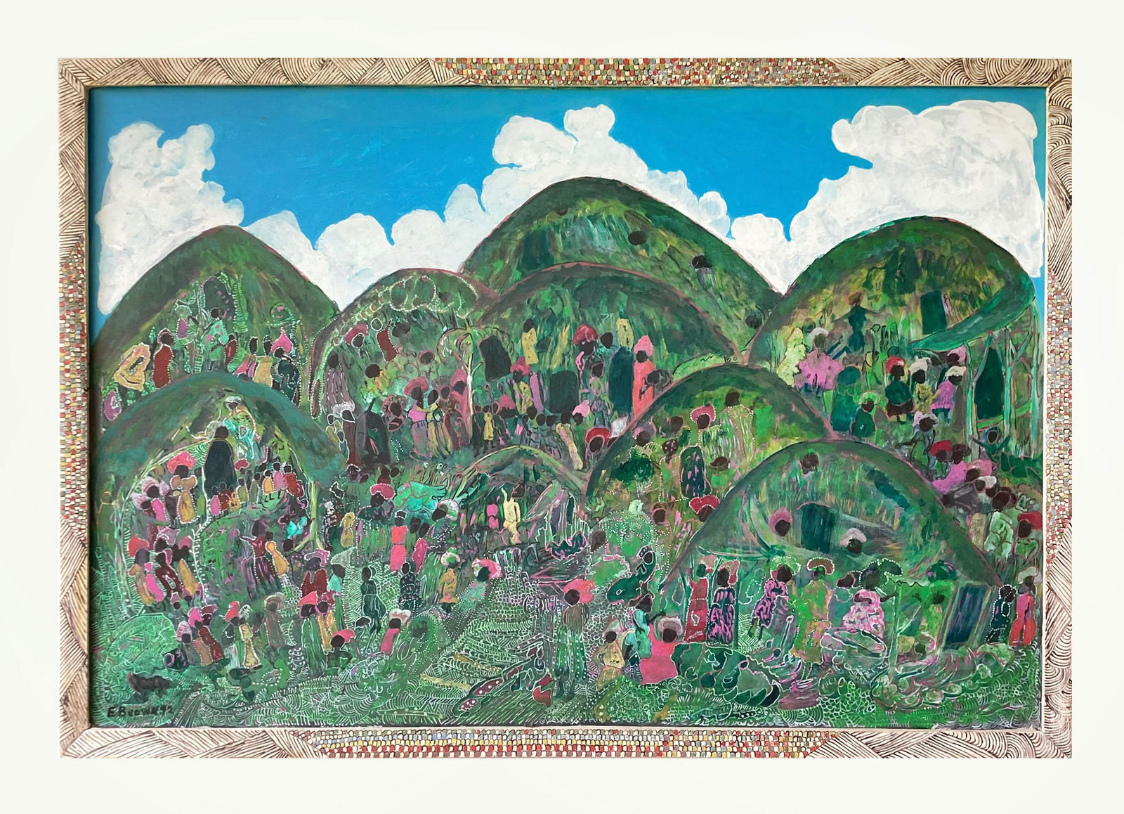 Everald Brown (1917-2003), Family of the Hills, 1992 (1 of 2)