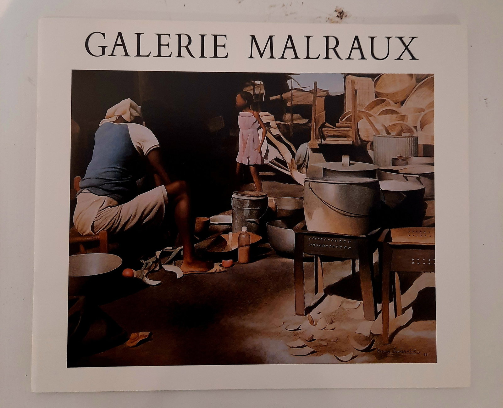 Galerie Malraux (Modern Haitian Masters): Gerard Alexis Title: Galerie Malraux (Modern Haitian Masters), 1990