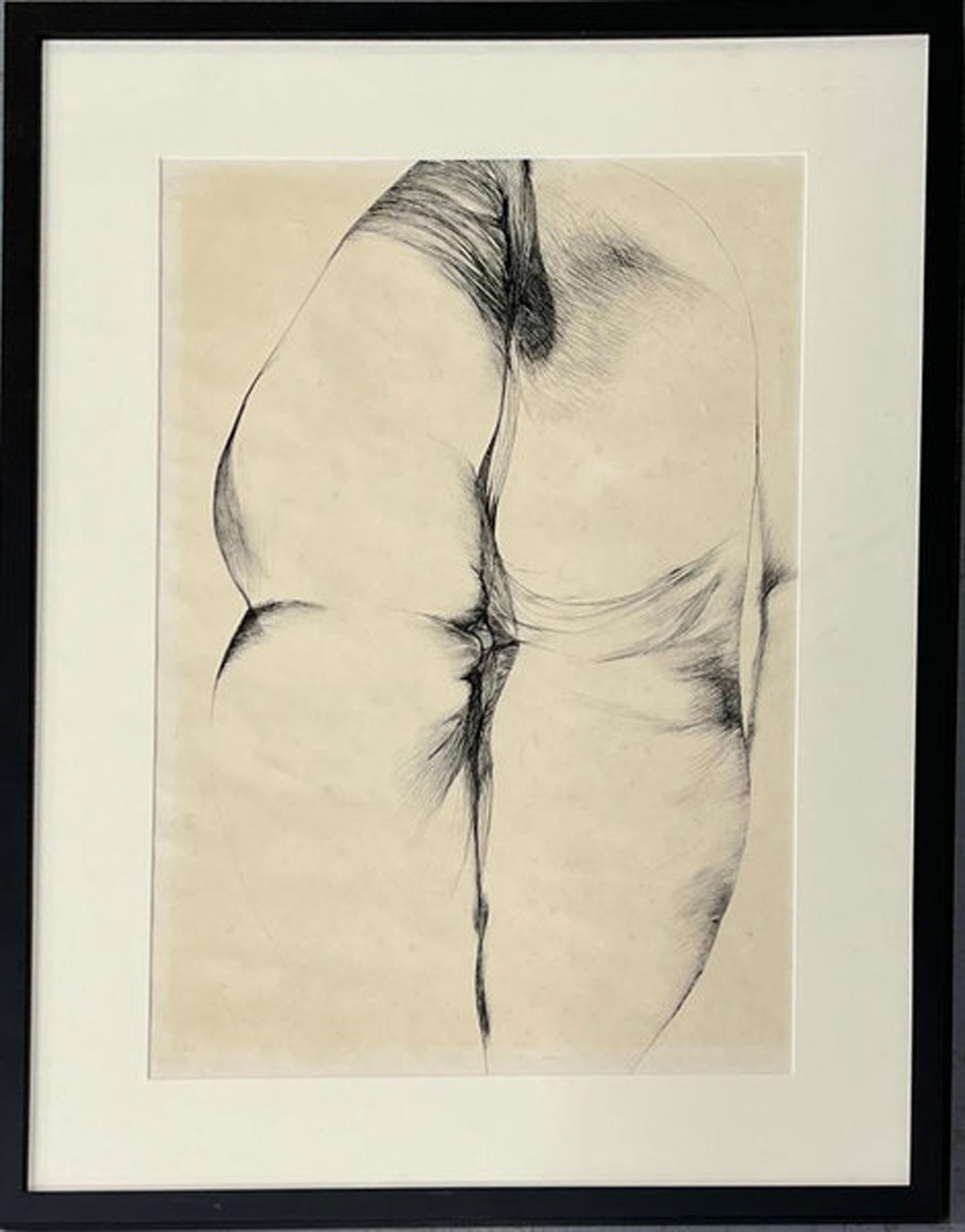Servando Cabrera Moreno, Untitled, 1970: Ink on paper, 22 x 15 in, FramedProvenance: Private Collection, Havana Cuba