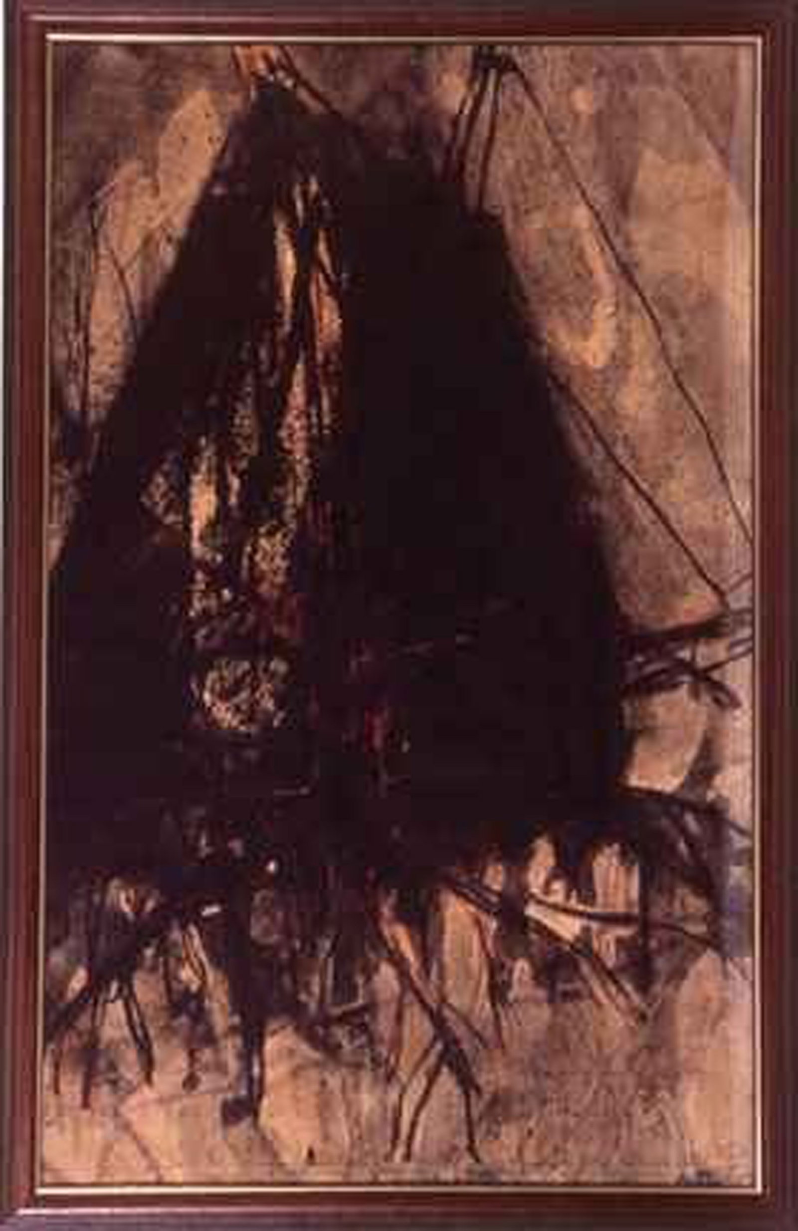 Kcho, "Mangle" series, 1999: Ink on paper, 80 x 51.5 in, FramedProvenance: The Artist, Havana Cuba