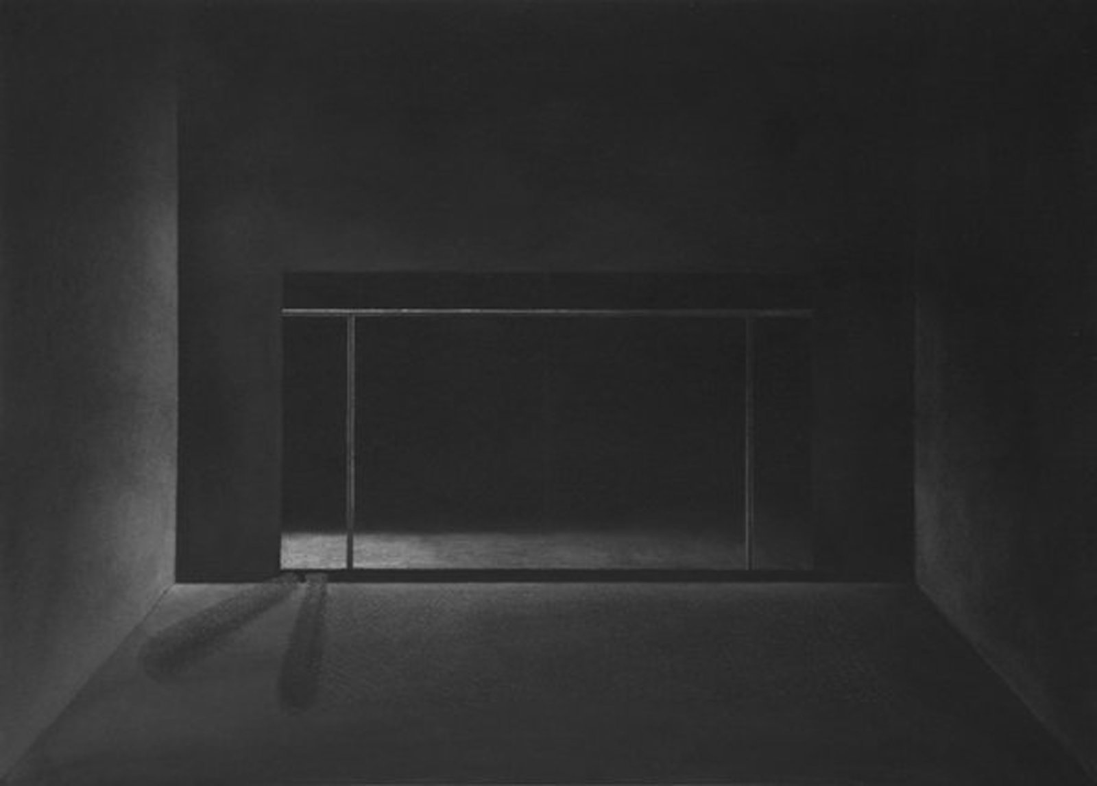 Jorge Lopez Pardo, Untitled, 2007: Charcoal on Heavy Paper, 23 x 31.5 in, Framed, Signed recto middleProvenance: The Artist, Havana Cuba