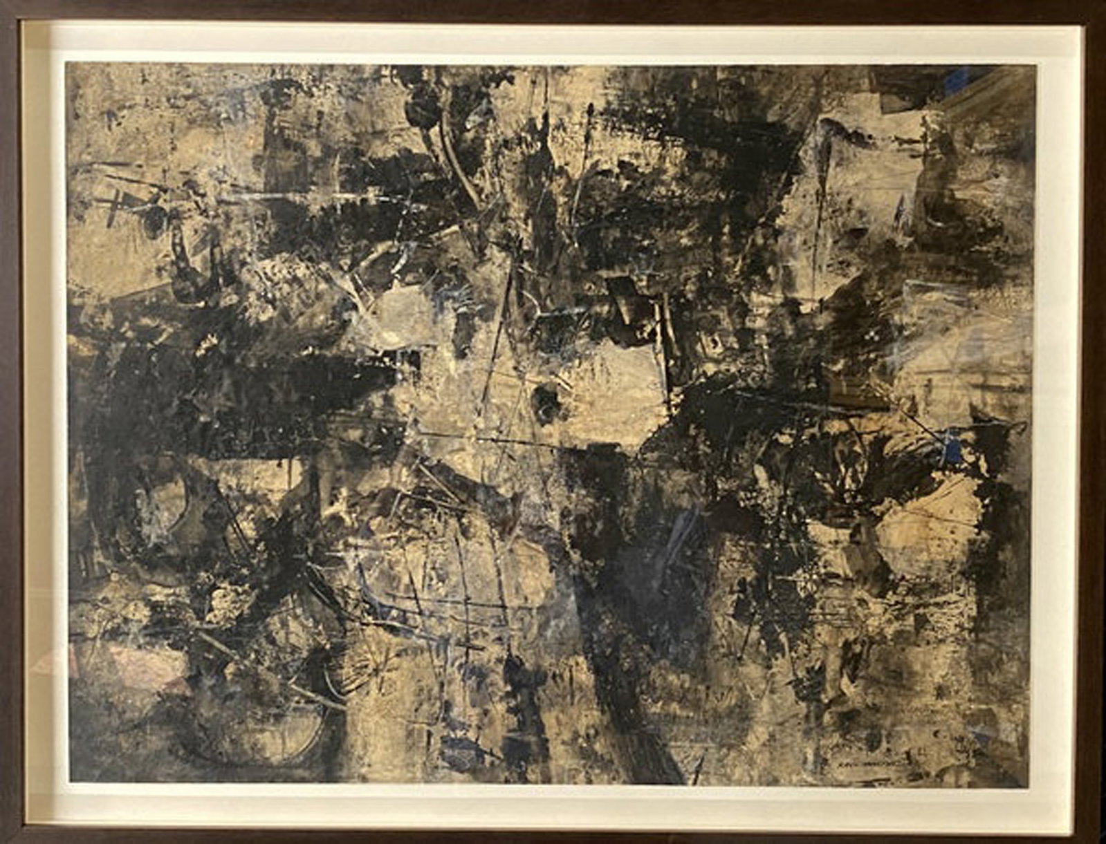 Raul Martinez, Untitled, 1962: Mixed media on paper, 20 x 27 in, Framed, Signed and dated recto lower rightProvenance: Private Collection, Havana Cuba