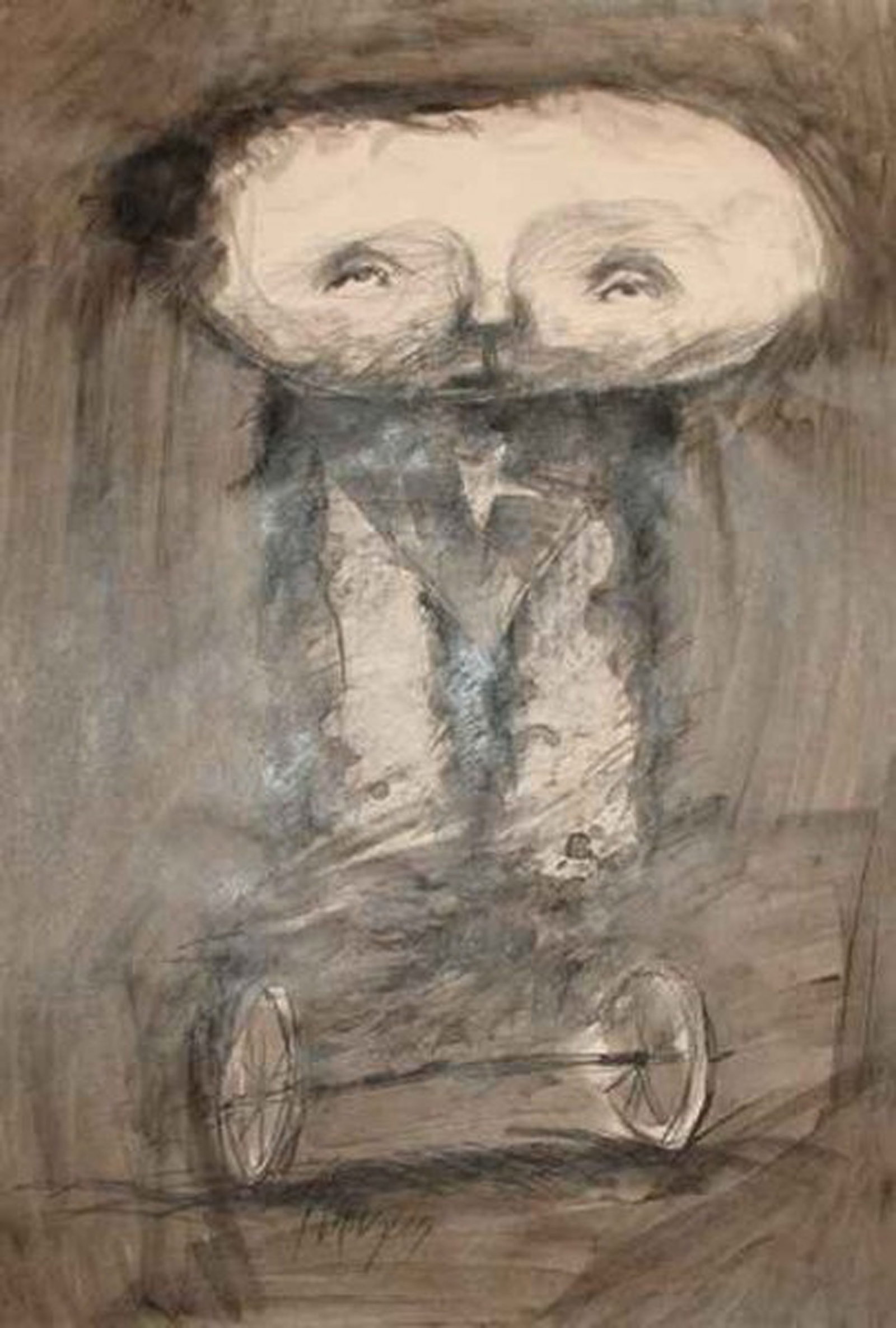 Manuel Lopez Oliva, Untitled, N.D.: Mixed media, 27.5 x 20 in, UnframedProvenance: Private Collection, Havana Cuba