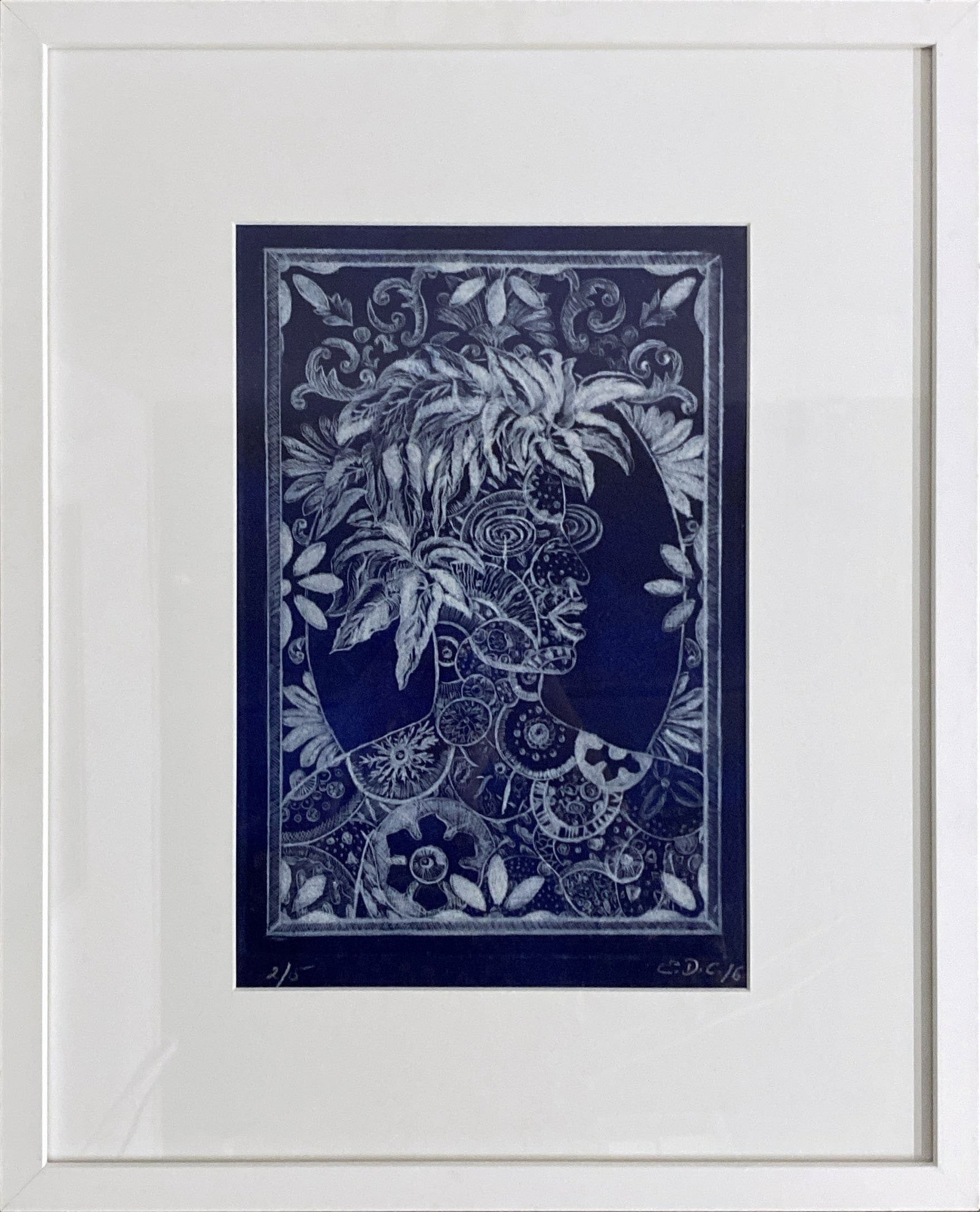 Edouard Duval-Carrié (Haiti) (1954-). Les Metamorphoses du Makandal # 3, 2016 (1 of 4)