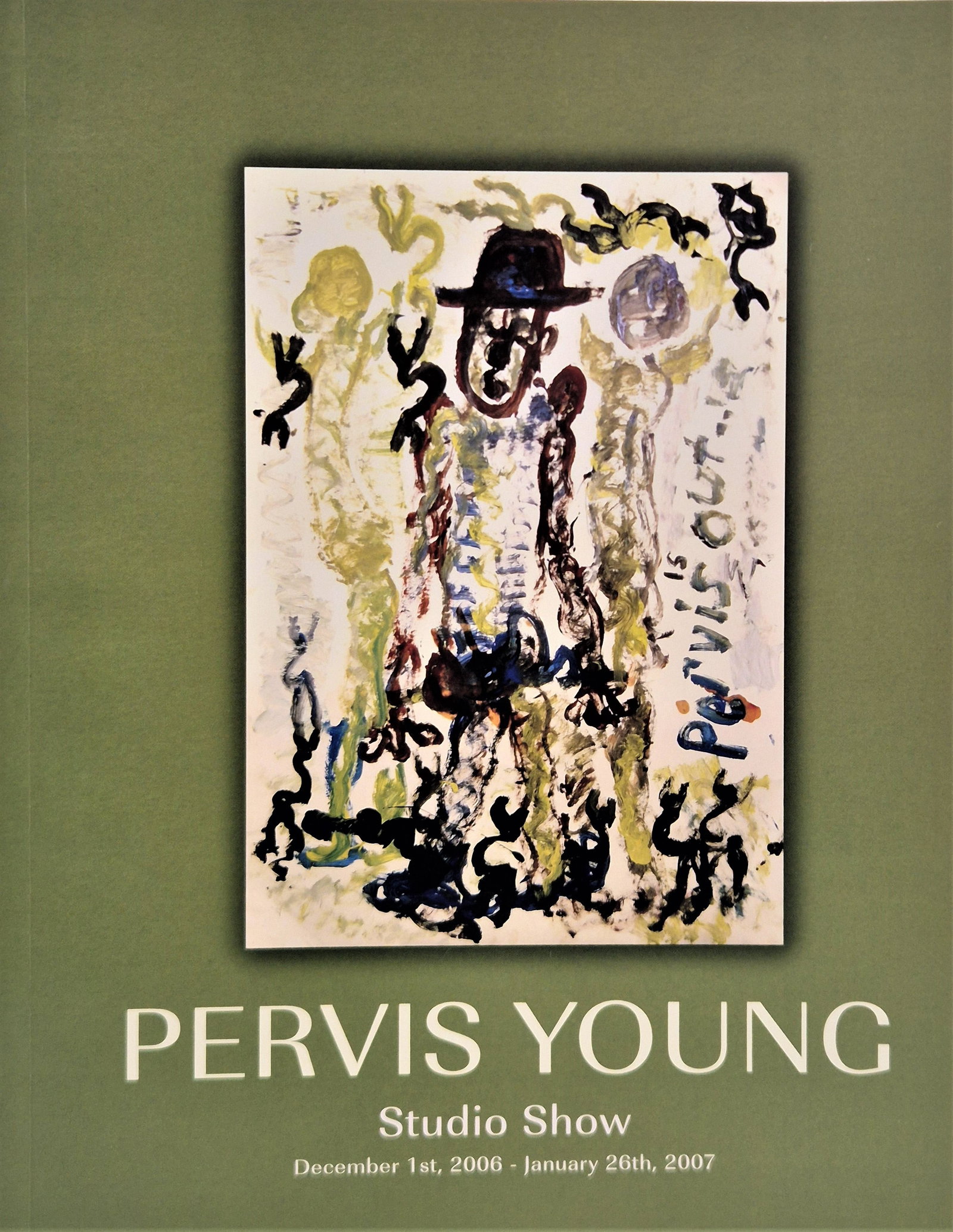 Pervis Young: Art Book, 11 x 8.5 in