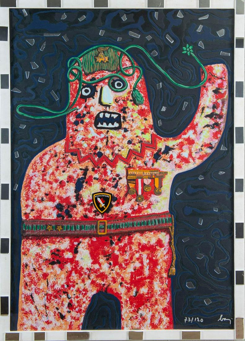 Enrico Baj "Untitled" (1 of 1)