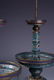 A PAIR OF CHINESE CLOISONNE FLOWER CANDLE HOLDERS - 4