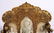 CHINESE JADE CARVED STAND GUANYIN IN GILT BRONZE NICHE - 5