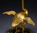 A PAIR OF CHINESE GILT BRONZE BEAST TABLE ITEM - 7