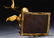 A PAIR OF CHINESE GILT BRONZE BEAST TABLE ITEM - 8