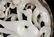 CHINESE CARVED JADE OPENWORK PLAQUE PENDANT WITH SILVER - 4