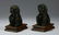 A PAIR OF CHINESE ROCK CRYSTAL RECUMBENT LION TABLE - 4