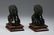 A PAIR OF CHINESE ROCK CRYSTAL RECUMBENT LION TABLE - 5