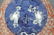 CHINESE BLUE AND WHITE COPPER RED PORCELAIN BOTTLE VASE - 4