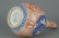 CHINESE BLUE AND WHITE COPPER RED PORCELAIN BOTTLE VASE - 8