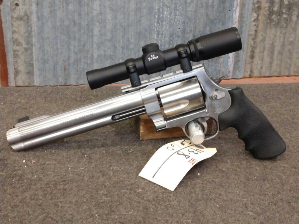 Smith Wesson Model 500 S W Magnum Revolver Jun 07 Circle M Auctions In Ia Smith Wesson Model 500 S W Magnum Revolver Jun 07 Circle M Auctions In Ia