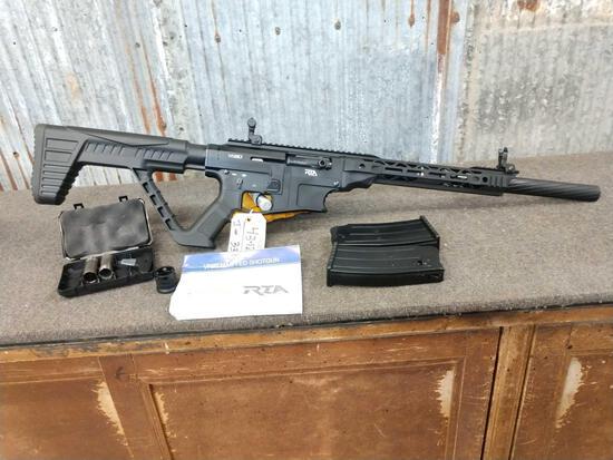 RIA Imports Model VR80 Semi Auto 12ga: 43.12 With extra magazine , choke tubes ,& more 3" mag SN R055321