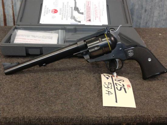 Ruger New Model Blackhawk 30 Carbine revolver: 18.25 New in the box unfired SN 38-54654