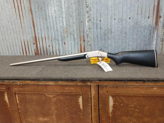H&R Topper Model 098 Single Shot 12ga: 36.4 Stainless 3" Mag Whitetails Unlimited 15th anniversary edition SN HL405364