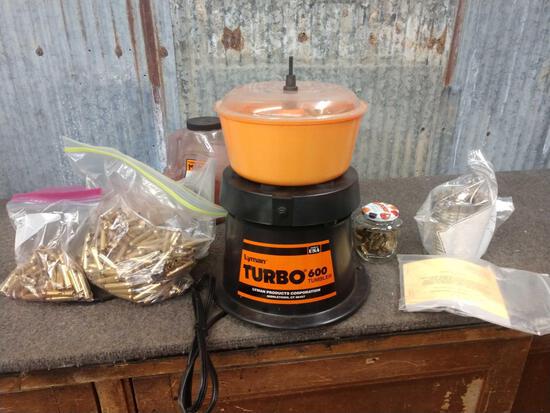 Lyman Turbo 600 Brass Tumbler: 22.2 Works as it should with extra brass