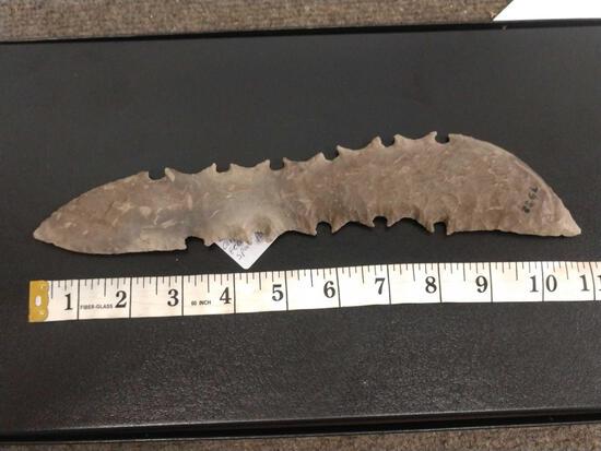 Oklahoma Ceremonial Eccentric Spear Point Native: 2.24
