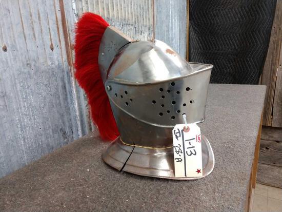 Knights Armor Jousting Helmet: 1.13 about 16" tall x 11" wide