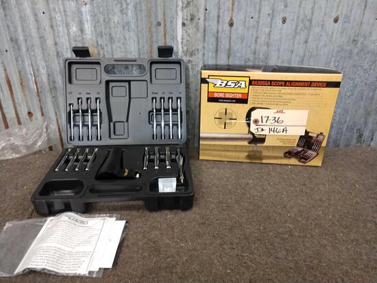 BSA Bore Sighter: 17.36 Like new in the box