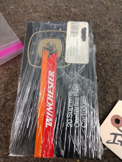 20 Rounds Of .243 Ammunition: 63.16 Winchester supreme