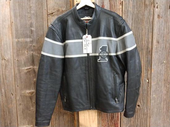 Leather Harley Davidson Jacket: 18.46 Size XL great condition