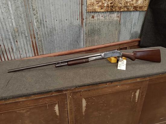 Winchester Model 1897 12ga Pump: 54.7 Mfg 1904 action seems to lock up tight SN 227955