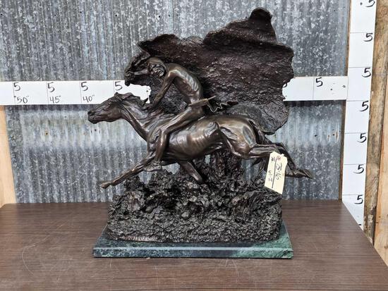 Frederick Remington Bronze " Horse Thief " (1 of 10)