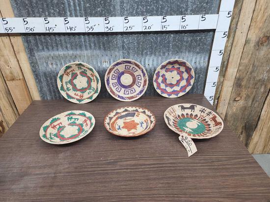 6 Hand Woven African Baskets (1 of 5)