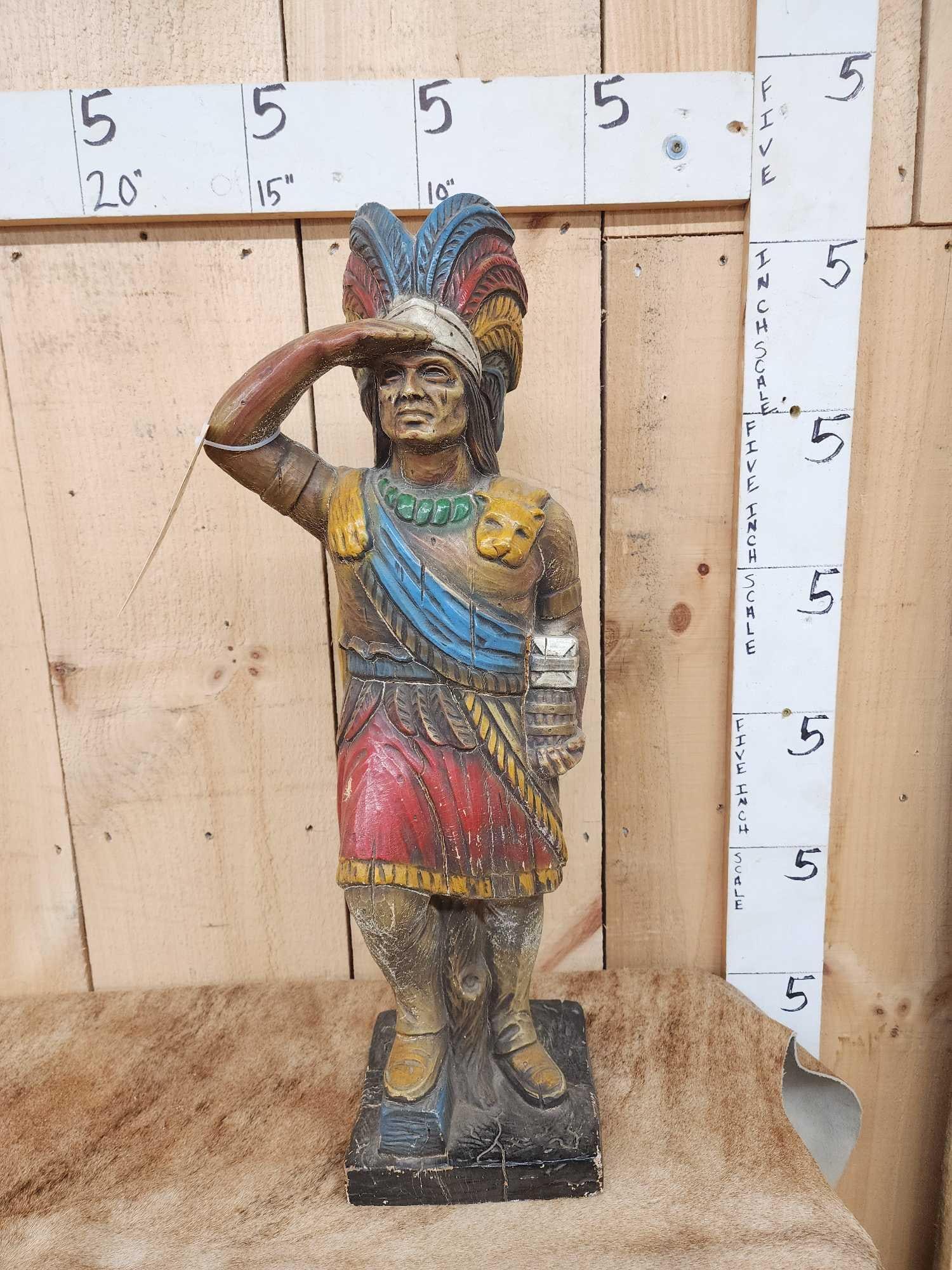 Vintage Cigar Store Indian (1 of 8)