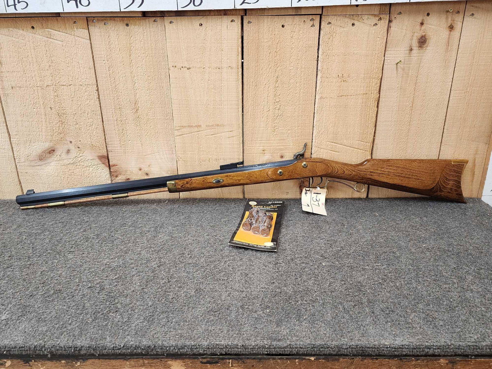CVA 54cal Hawken Black Powder Rifle: 1.37 Nice clean gun