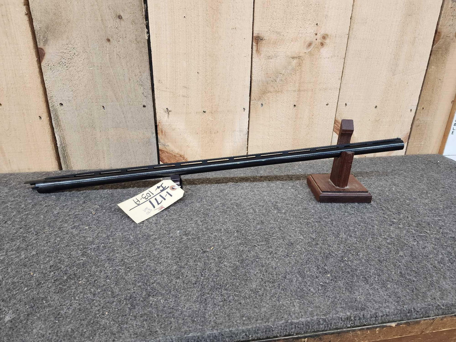 Remington 870 Shot Barrel: 1.171 Vent rib Full choke