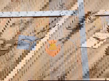 4x4 Mule Deer Antlers On Plaque