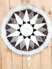 Alpaca Fur Wall Hanging Taxidermy