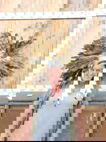 Native American Made Mandan Dog Soldiers Head Dress