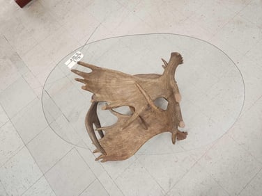Moose Antler Coffee Table