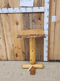 Hanc Crafted Log Furniture End Table