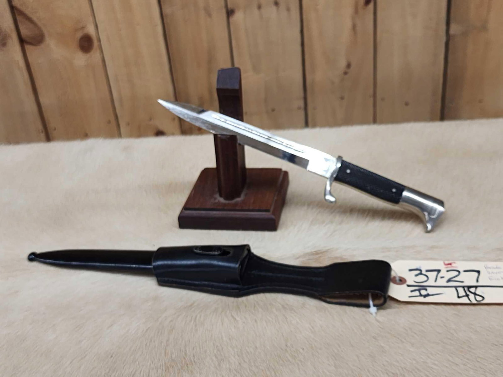 WWII German K98 Parade Bayonet: 37.27 With Sheath by Eickhorn