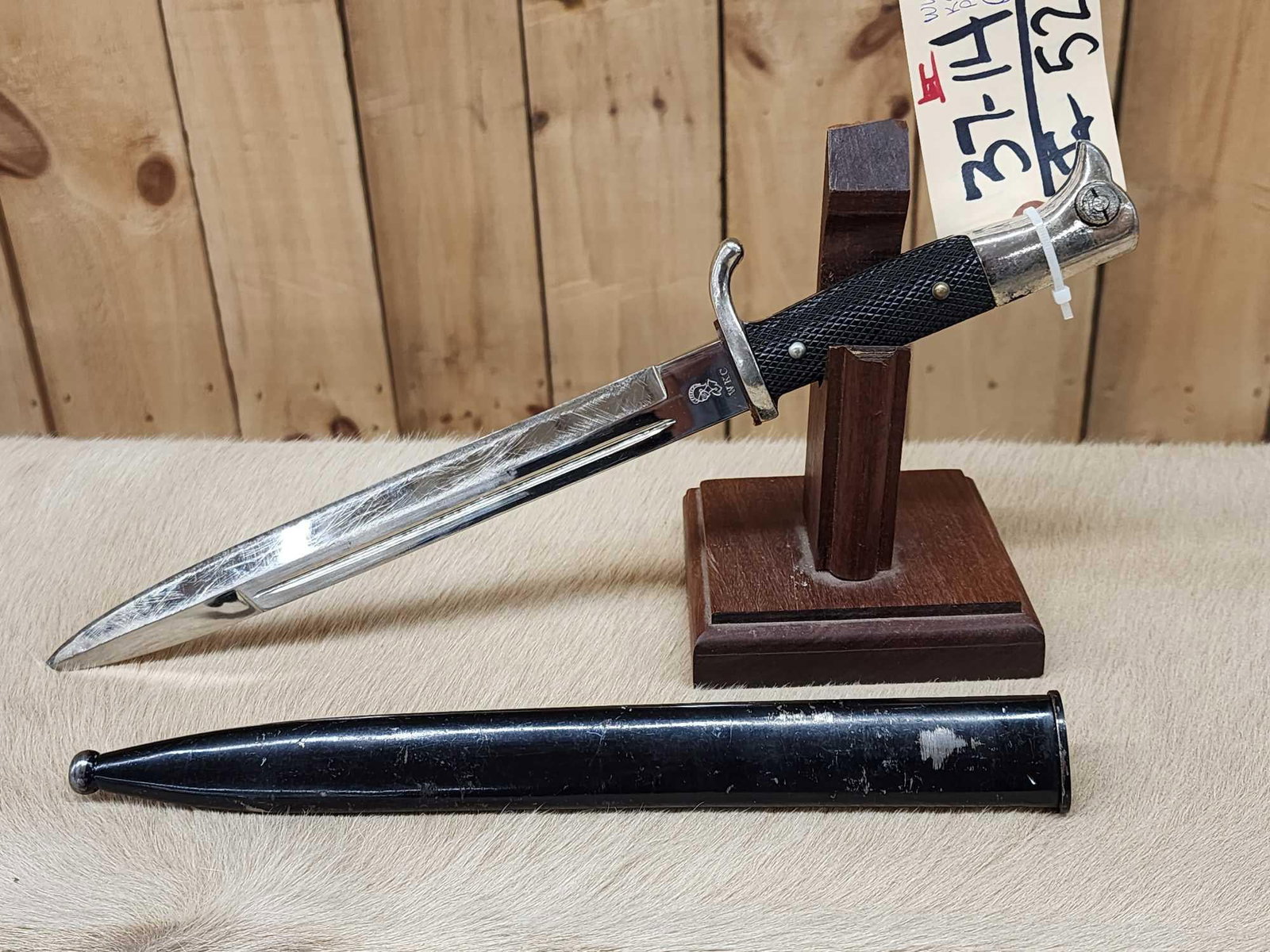 WWII German K98 Parade Bayonet: 37.14 Seitengewehr 98K