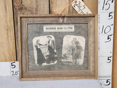 Bonnie And Clyde Display