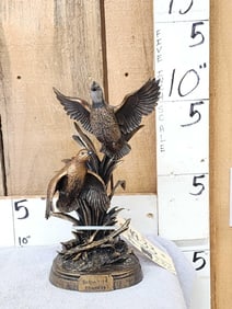 Resin Sculpture Bobwhite Thunder