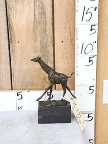 Mini Giraffe Bronze