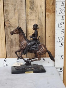 Frederick Remington Bronze Trooper Of The Plains