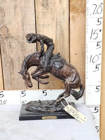 Frederick Remington Bronze " Rattlesnake "