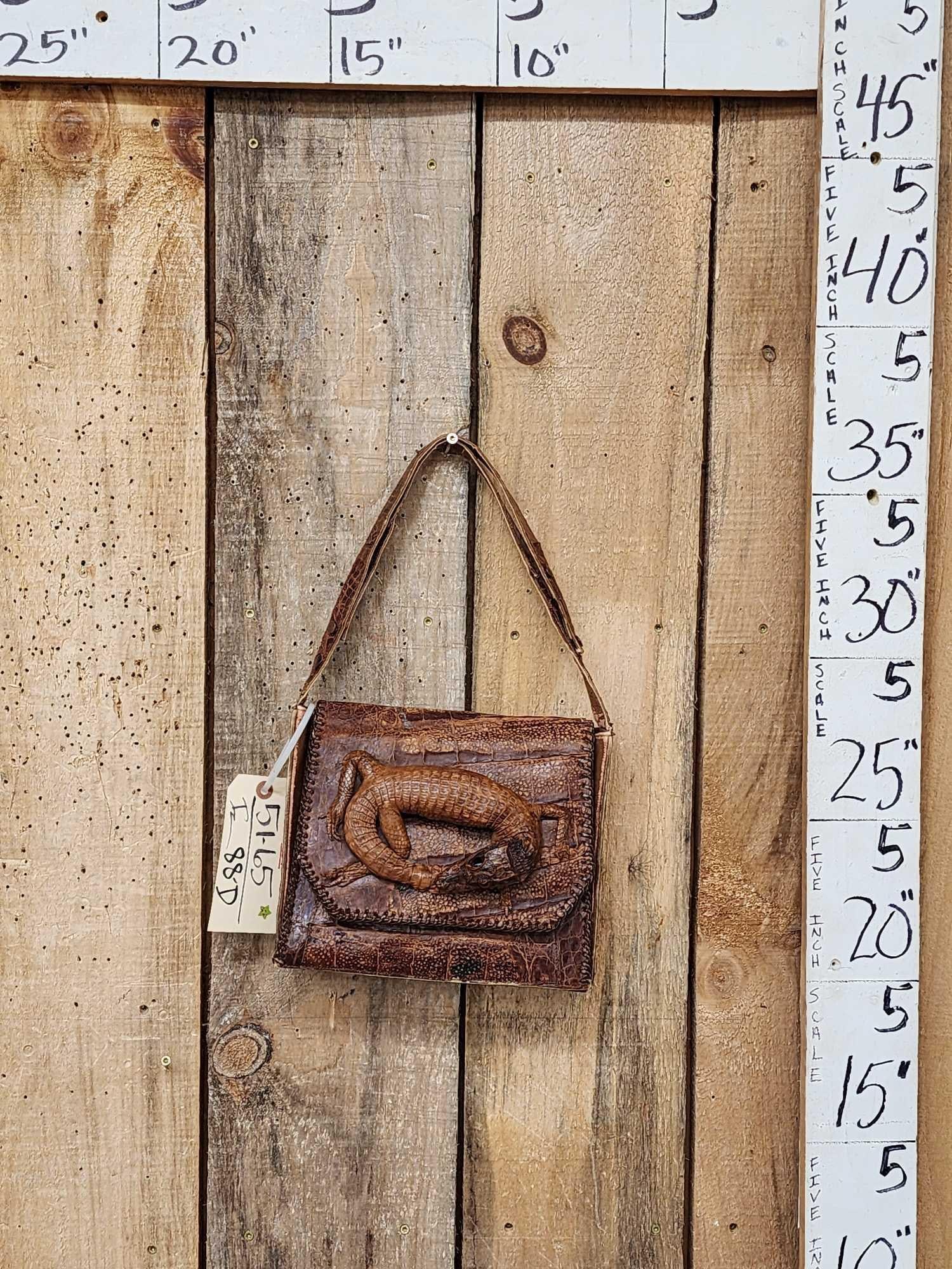 Vintage Alligator Purse Taxidermy (1 of 10)