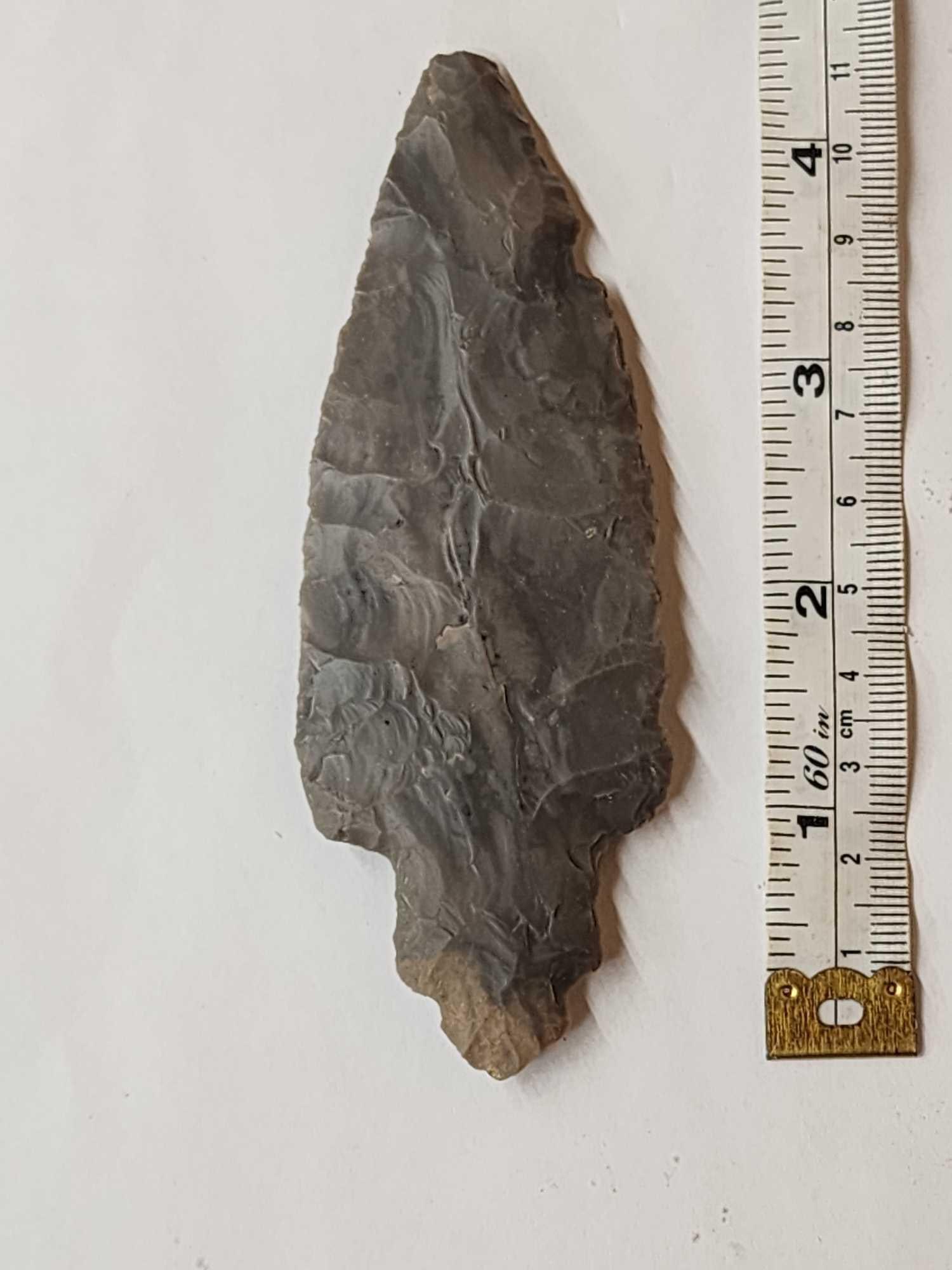 Nice Adena Style Arrowhead Point Native American Artifact (1 of 6)
